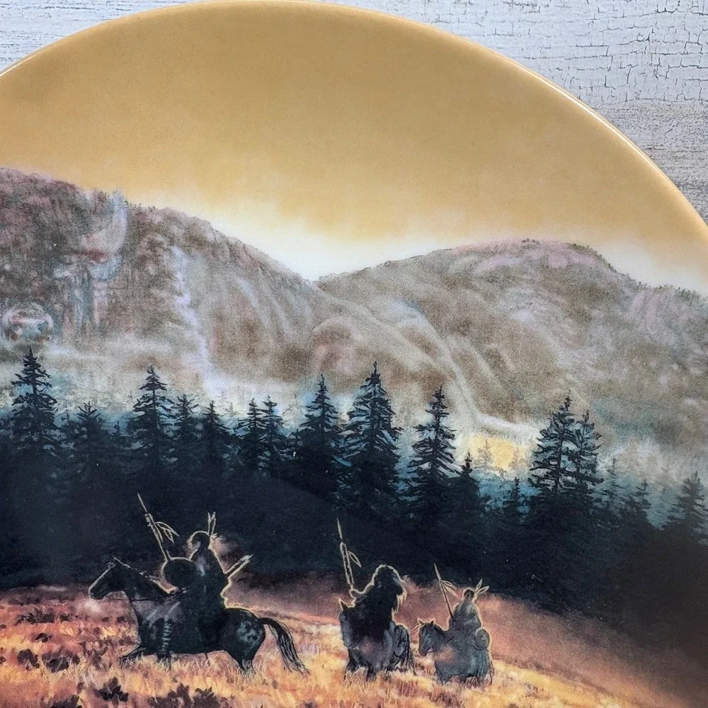 W.S George Collectors Plate ~ Within Sunrise  - By Julie Kramer Cole 8